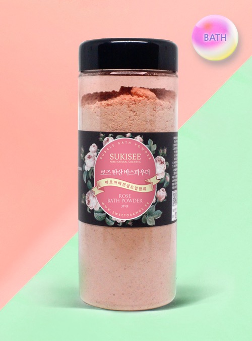 로즈 탄산 바스파우더 350g (Rose Bath Powder 350g)